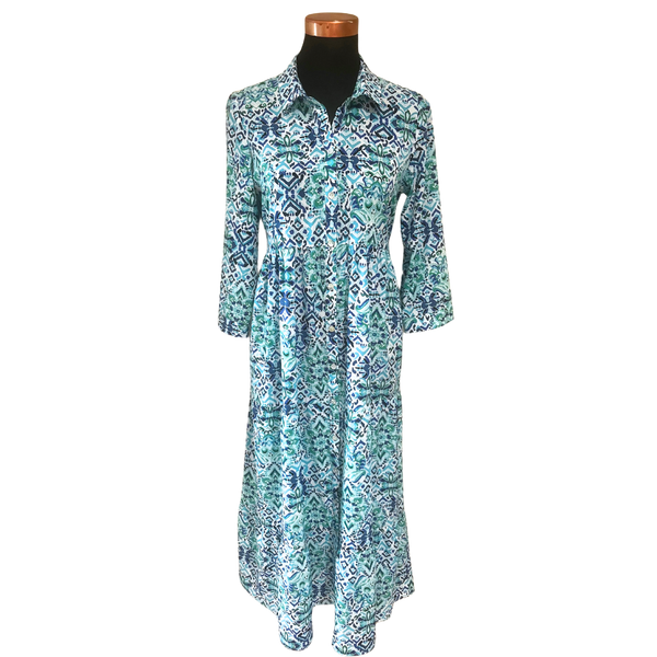 Lily Long 3 tier Dress - 3/4 Sleeve