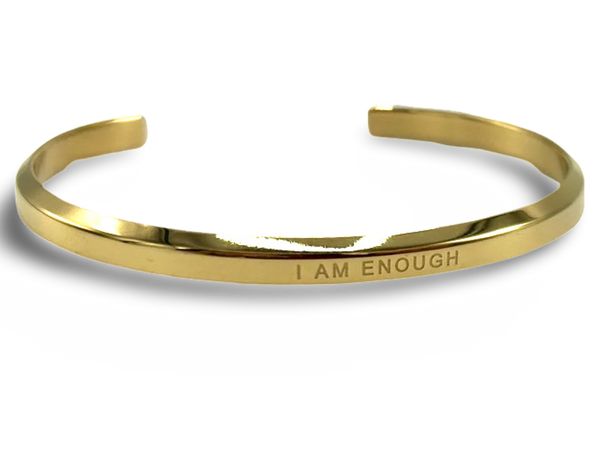 AFFIRMATION BANGLE-I AM ENOUGH