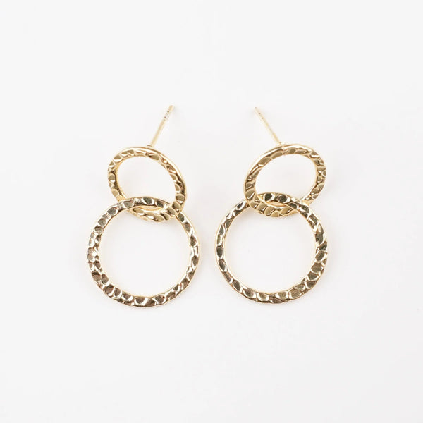 Double Circle Earrings