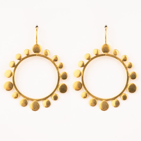 Sun goddess earring ST
