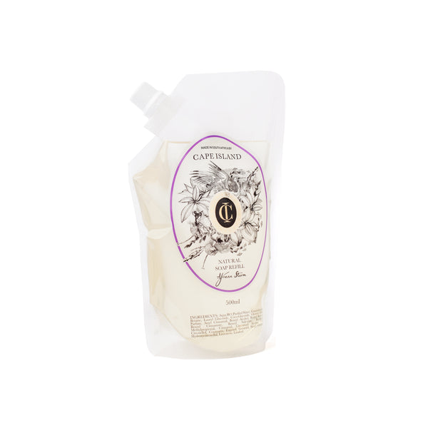 African Storm Luxury Liquid Soap refill pouch