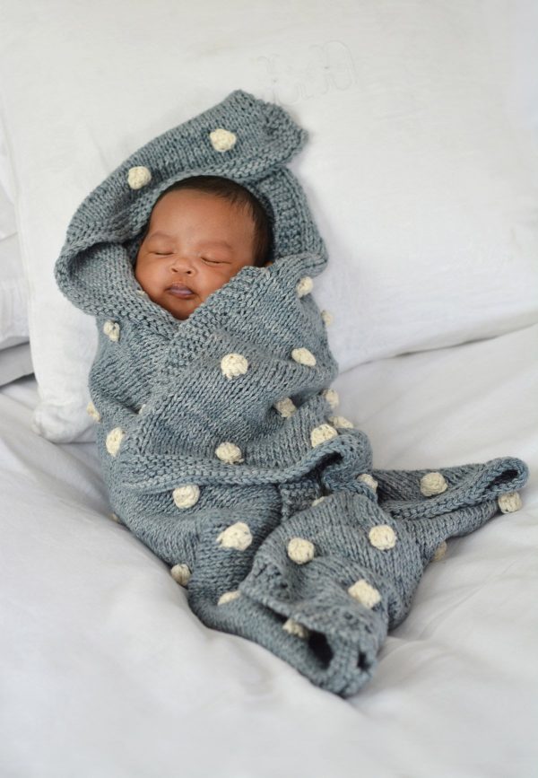 BOBBLE COT BLANKET