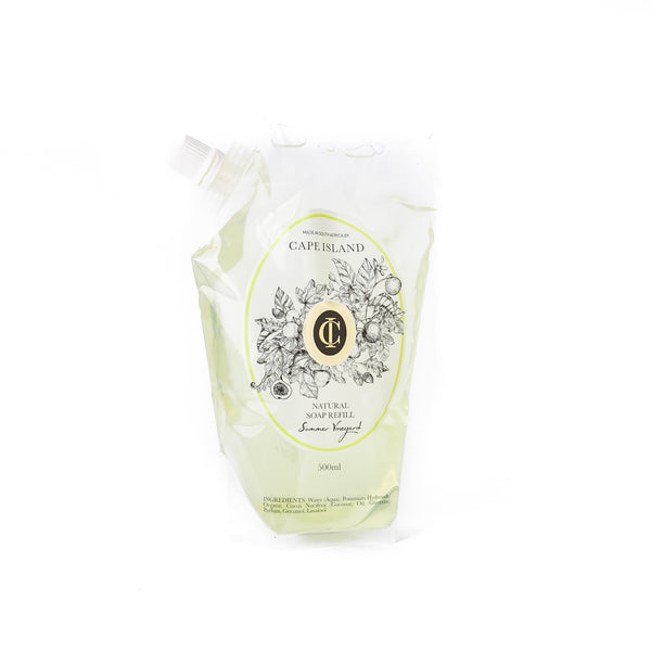 Summer Vineyard Luxury Liquid Soap refill pouch